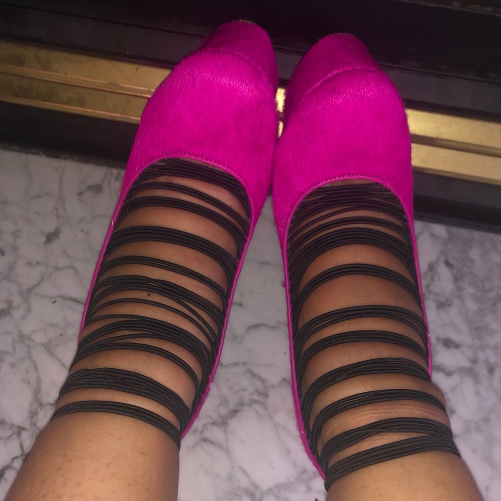 Luxe London Trash Passion Pink High Heels 👠 - Picture 3 of 6